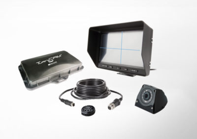 TurnCAM® Abbiegeassistenzsystem mit 7″ Quad Monitor