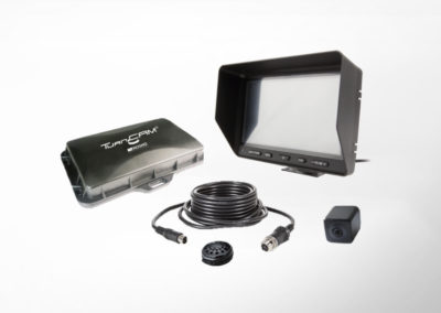 TurnCAM® Abbiegeassistenzsystem mit 7″ Monitor und Minikamera