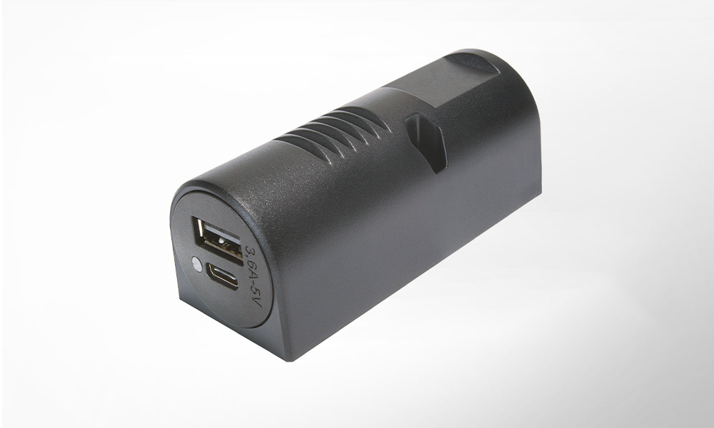 USB-C/A double charging socket for surface mounting - Rosho Automotive  Solutions GmbH